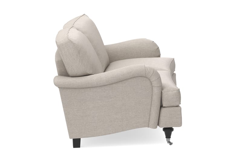 Howard Classic 2-personers Svunget Stofsofa - Beige - Møbler - Sofaer - Howard sofa