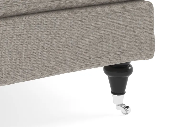 Howard Classic 2-personers Svunget Stofsofa - Beige - Møbler - Sofaer - Howard sofa