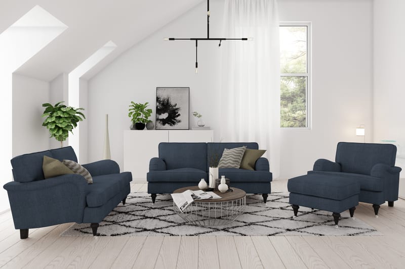 Howard Classic 2-personers Stofsofa - Blå - Møbler - Sofaer - Howard sofa