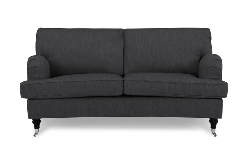 Howard Classic 2-pers Sofa Buet - Antracit - Howard sofa - 2 personers sofa