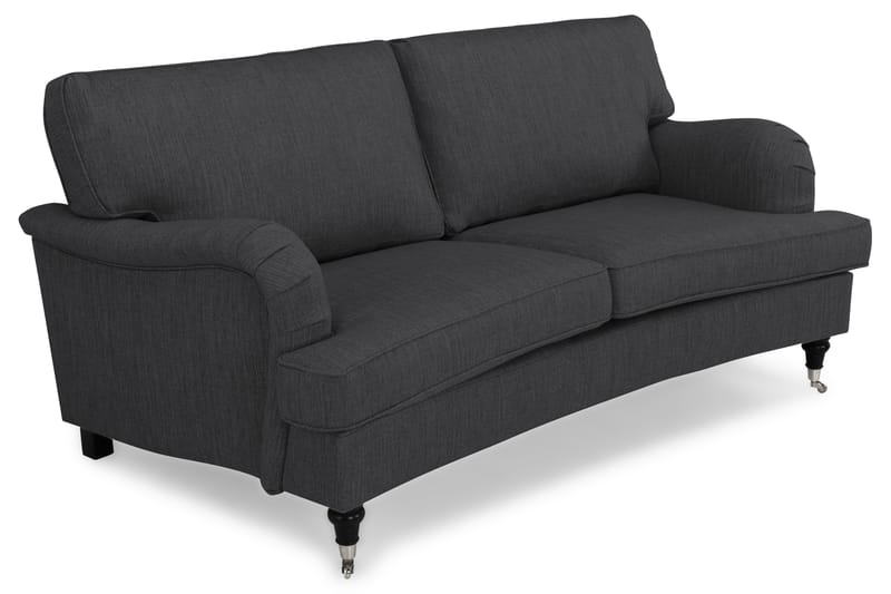 Howard Classic 2-pers Sofa Buet - Antracit - Howard sofa - 2 personers sofa