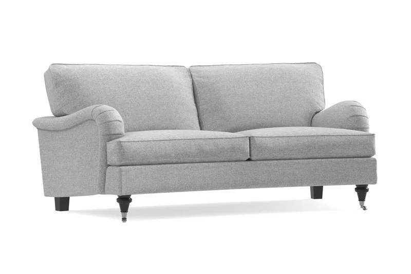 Howard Classic 2-personers Svunget Stofsofa - Grå - Møbler - Sofaer - Howard sofa