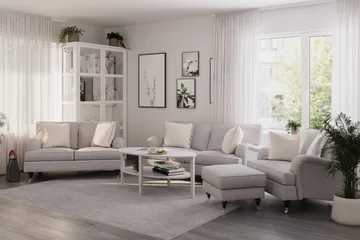 Howard Classic 2-personers Stofsofa - Grå - Møbler - Sofaer - Howard sofa