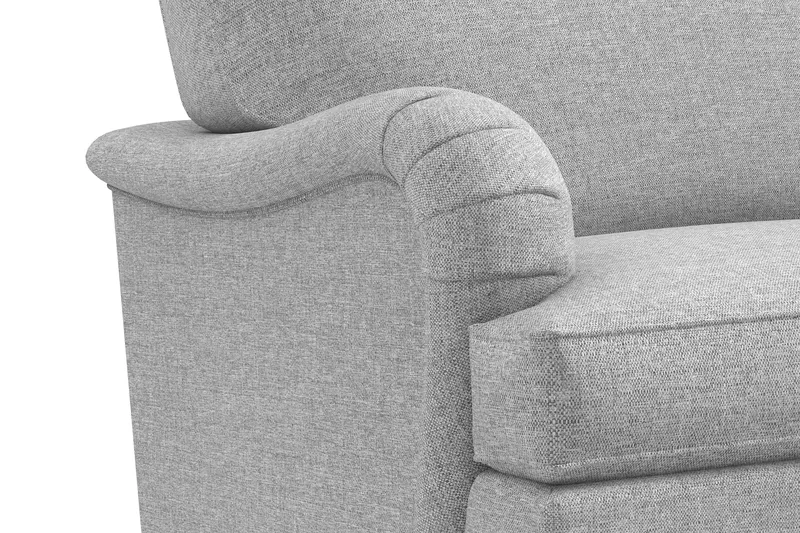 Howard Classic 2-personers Svunget Stofsofa - Grå - Møbler - Sofaer - Howard sofa