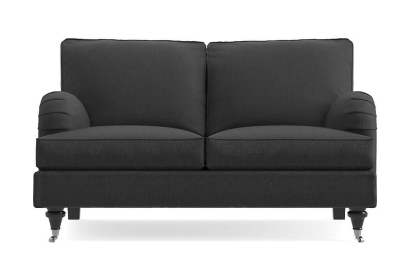 Howard Classic 2-personers Stofsofa, Mørkegrå