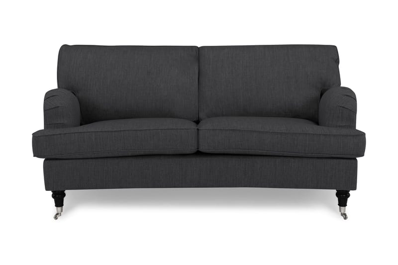 Howard Classic 2-personers Svunget Stofsofa, Mørkegrå