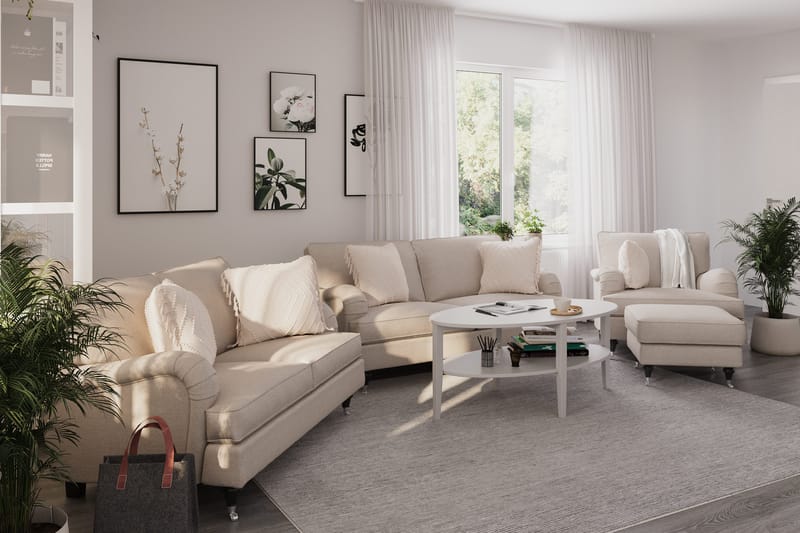 Howard Classic 2-personers Stofsofa - Beige - Møbler - Sofaer - Howard sofa