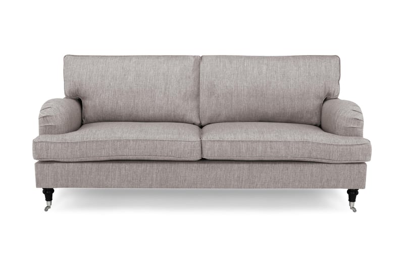 Howard Classic 3,5-Pers. Sofa - Grå/Brun - Howard sofa - 3 personers sofa