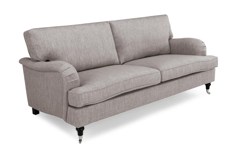 Howard Classic 3,5-Pers. Sofa - Grå/Brun - Howard sofa - 3 personers sofa