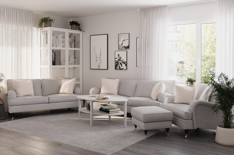 Howard Classic 3-personers Stofsofa - Grå - Møbler - Sofaer - Howard sofa