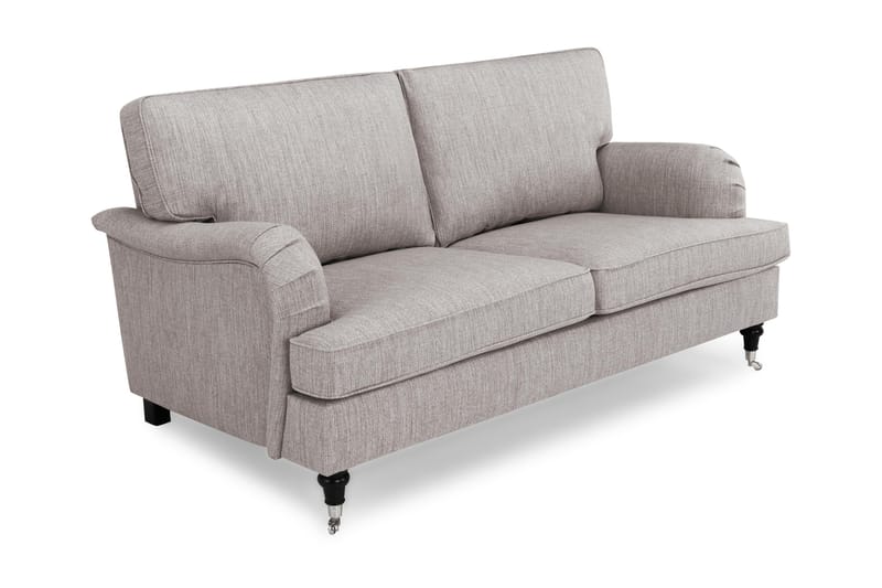 Howard Classic 3-pers Sofa - Grå/Brun - Howard sofa - 3 personers sofa