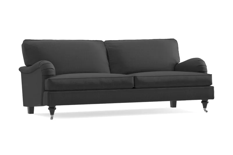 Howard Classic 3-personers Stofsofa - Mørkegrå - Møbler - Sofaer - Howard sofa