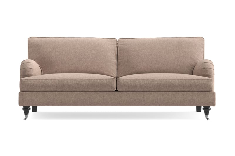 Howard Classic 3-personers Stofsofa, Mørkebege