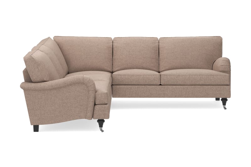 Howard Classic 6-personers L-formet Hjørnesofa i Stof - Mørkebege - Møbler - Sofaer - Howard sofa