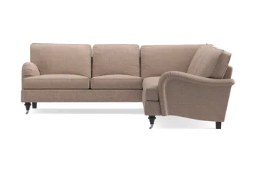 Howard Classic 6-personers L-formet Hjørnesofa i Stof - Mørkebege - Møbler - Sofaer - Howard sofa