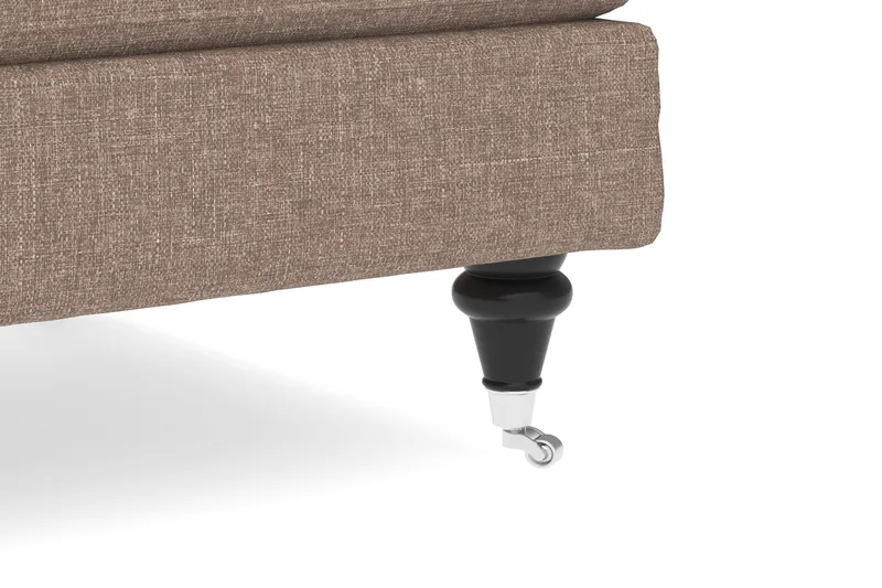 Howard Classic 6-personers L-formet Hjørnesofa i Stof - Mørkebege - Møbler - Sofaer - Howard sofa