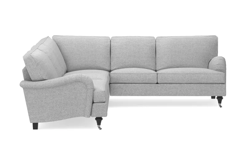 Howard Classic 6-personers L-formet Hjørnesofa i Stof - Grå - Møbler - Sofaer - Howard sofa