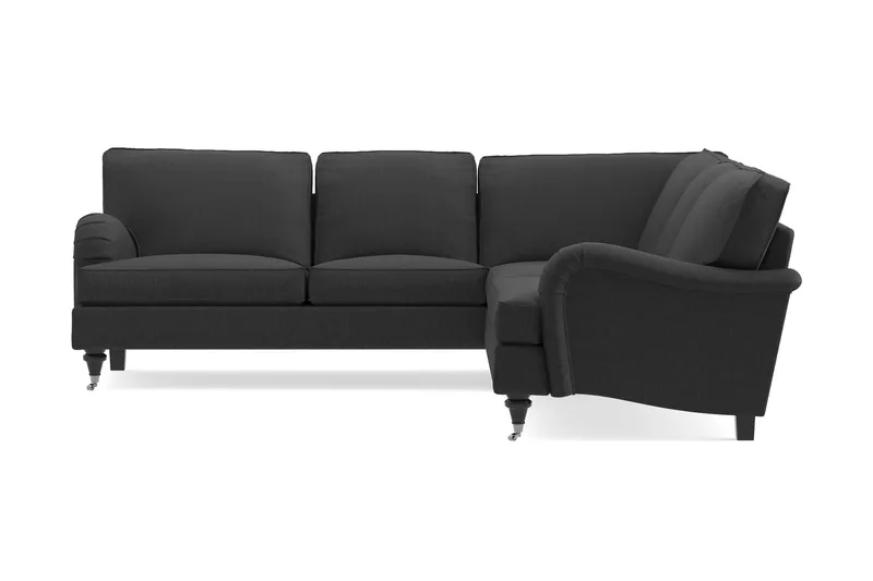 Howard Classic 6-personers L-formet Hjørnesofa i Stof - Mørkegrå - Møbler - Sofaer - Howard sofa