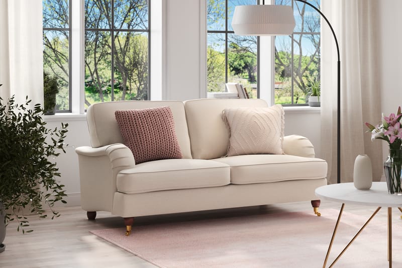 Howard Lyx 2-personers Stofsofa - Beige - Møbler - Sofaer - Howard sofa