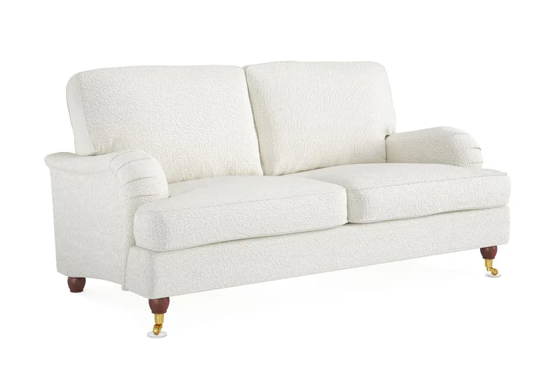 Howard Lyx 2-personers Sofa i Bouclé - Hvid - Møbler - Sofaer - Howard sofa