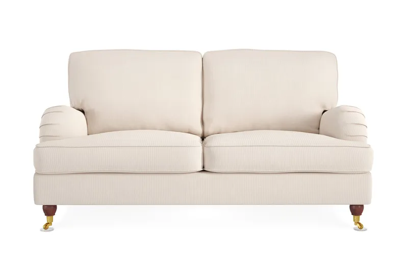 Howard Lyx 2-personers Manchestersofa, Beige