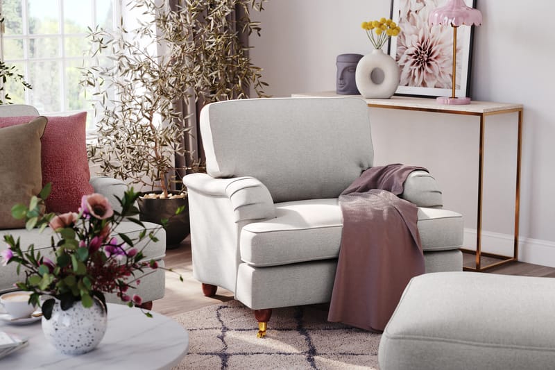 Howard Lyx 2-personers Stofsofa - Lysegrå - Møbler - Sofaer - Howard sofa