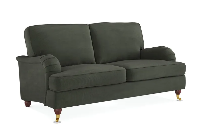 Howard Lyx 2-personers Manchestersofa - Mørkegrøn - Møbler - Sofaer - Howard sofa