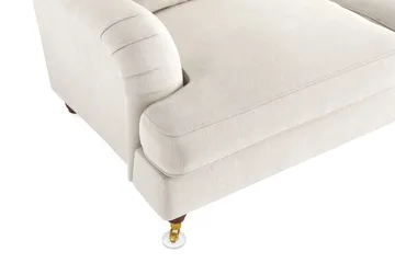 Howard Lyx 2-personers Fløjlssofa - Cremehvid - Møbler - Sofaer - Howard sofa