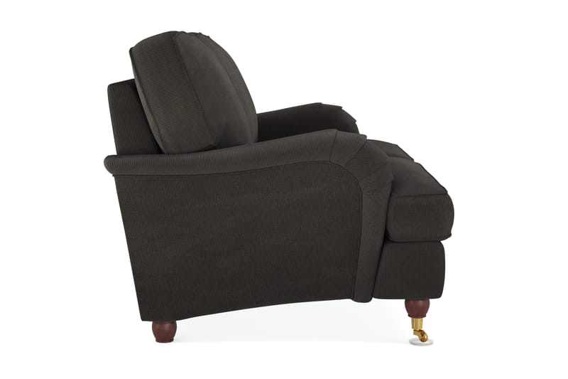 Howard Lyx 2-personers Manchestersofa - Mørkegrå - Møbler - Sofaer - Howard sofa
