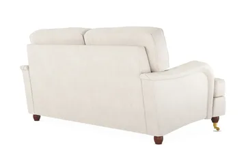 Howard Lyx 2-personers Fløjlssofa - Cremehvid - Møbler - Sofaer - Howard sofa