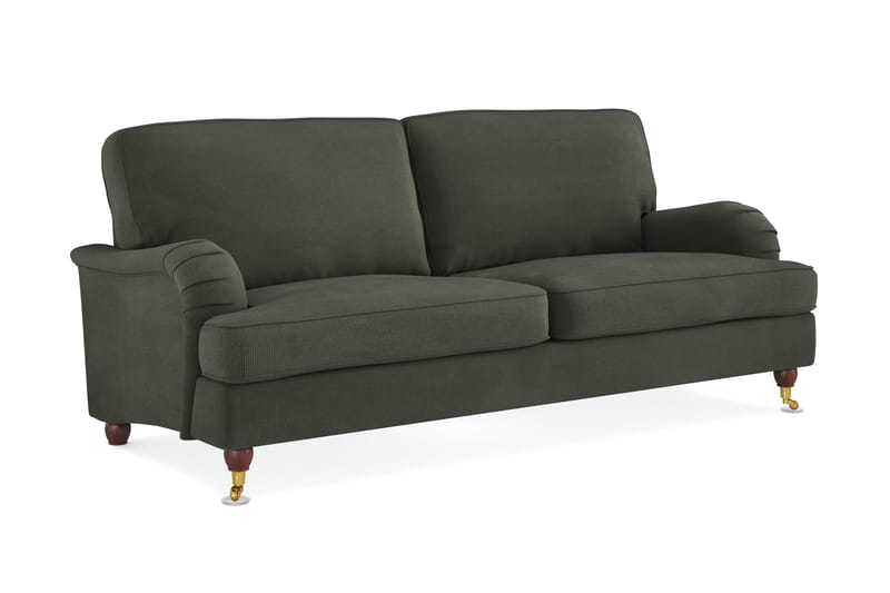 Howard Lyx 3-personers Manchestersofa - Mørkegrøn - Møbler - Sofaer - Howard sofa
