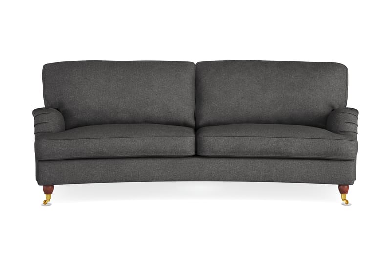 Howard Lyx 3-pers Sofa Buet - Mørkegrå - Howard sofa - 3 personers sofa