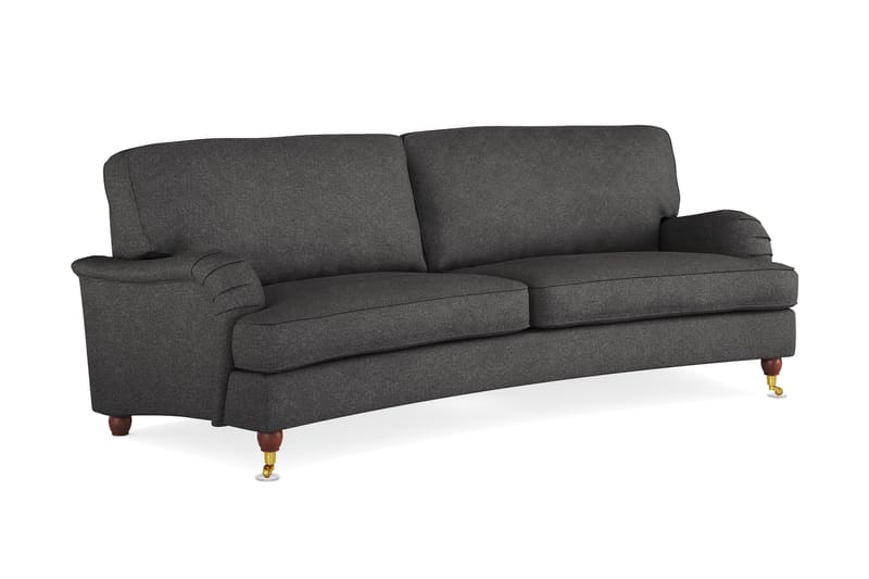 Howard Lyx 3-pers Sofa Buet - Mørkegrå - Howard sofa - 3 personers sofa