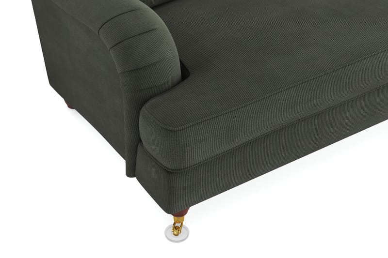 Howard Lyx 3-personers Manchestersofa - Mørkegrøn - Møbler - Sofaer - Howard sofa