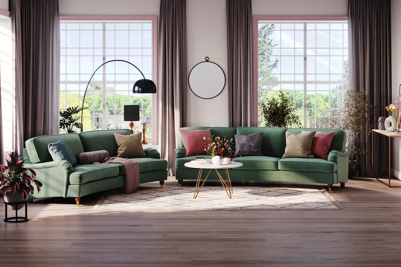 Howard Lyx 3-pers Sofa Buet - Howard sofa - 3 personers sofa