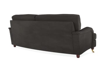 Howard Lyx 3-personers Svunget Manchestersofa - Mørkegrå - Møbler - Sofaer - Howard sofa