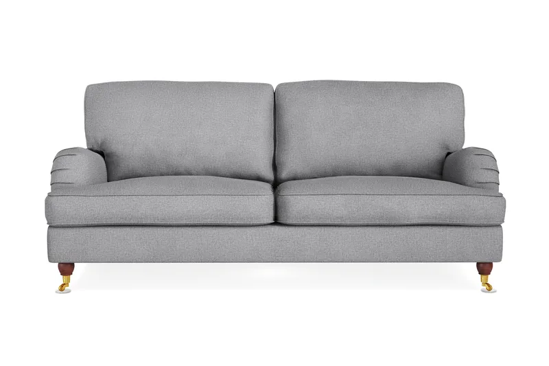 Howard Lyx 3-personers Stofsofa, Lysegrå