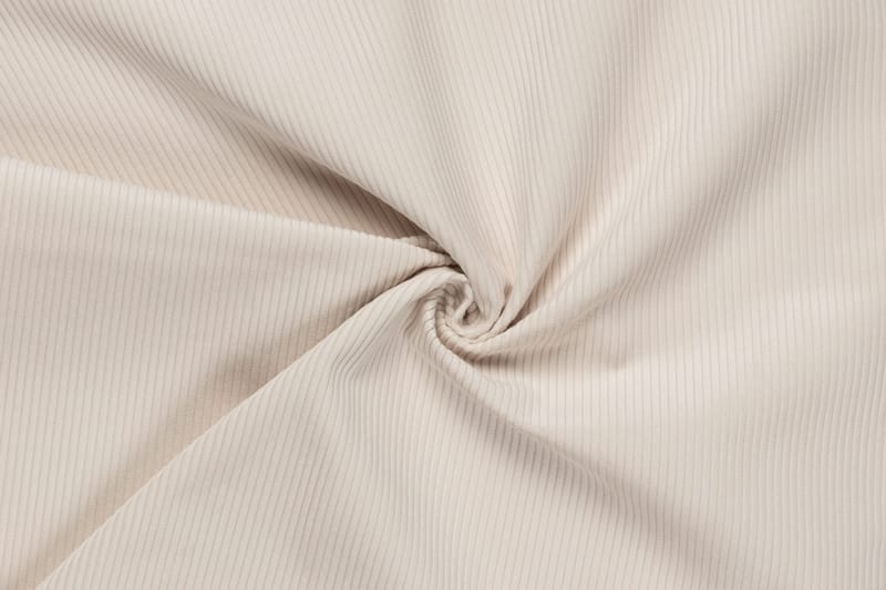 Howard Lyx 3-personers Svunget Manchestersofa - Beige - Møbler - Sofaer - Howard sofa