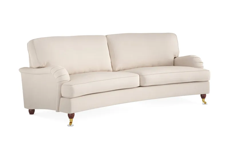 Howard Lyx 3-personers Svunget Manchestersofa - Beige - Møbler - Sofaer - Howard sofa