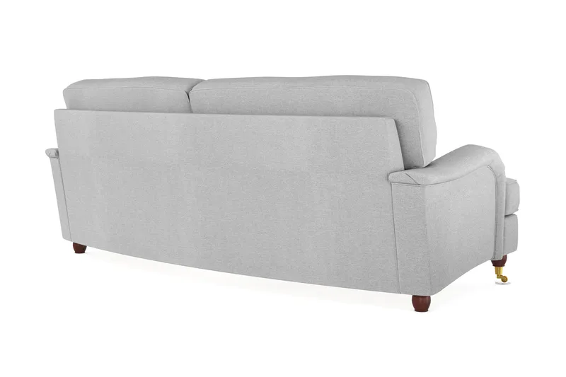 Howard Lyx 3-personers Svunget Stofsofa - Lysegrå - Møbler - Sofaer - Howard sofa