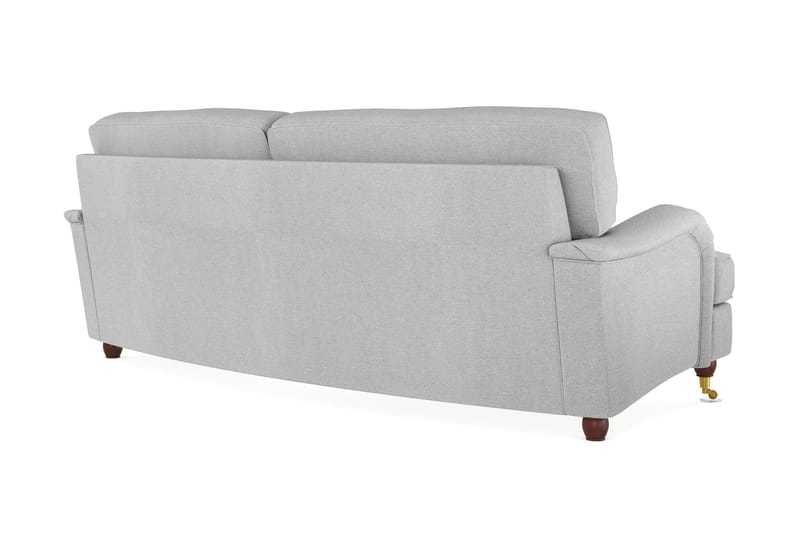 Howard Lyx 3-personers Svunget Stofsofa - Lysegrå - Møbler - Sofaer - Howard sofa