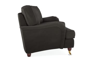 Howard Lyx 3-personers Svunget Manchestersofa - Mørkegrå - Møbler - Sofaer - Howard sofa