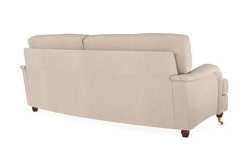 Howard Lyx 3-personers Svunget Stofsofa - Beige - Møbler - Sofaer - Howard sofa