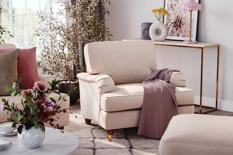 Howard Lyx 3-personers Stofsofa - Beige - Møbler - Sofaer - Howard sofa