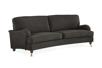 Howard Lyx 3-personers Svunget Manchestersofa - Mørkegrå - Møbler - Sofaer - Howard sofa