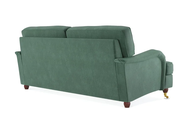Howard Lyx 3-personers Fløjlssofa - Mørkegrøn - Møbler - Sofaer - Howard sofa