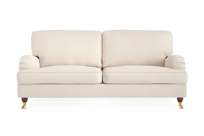 Howard Lyx 3-personers Manchestersofa, Beige