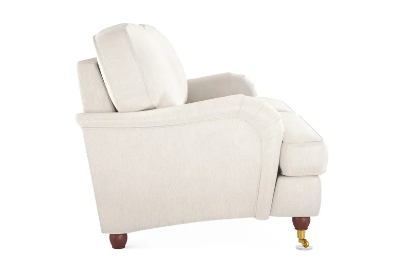 Howard Lyx 3-personers Fløjlssofa - Cremehvid - Møbler - Sofaer - Howard sofa