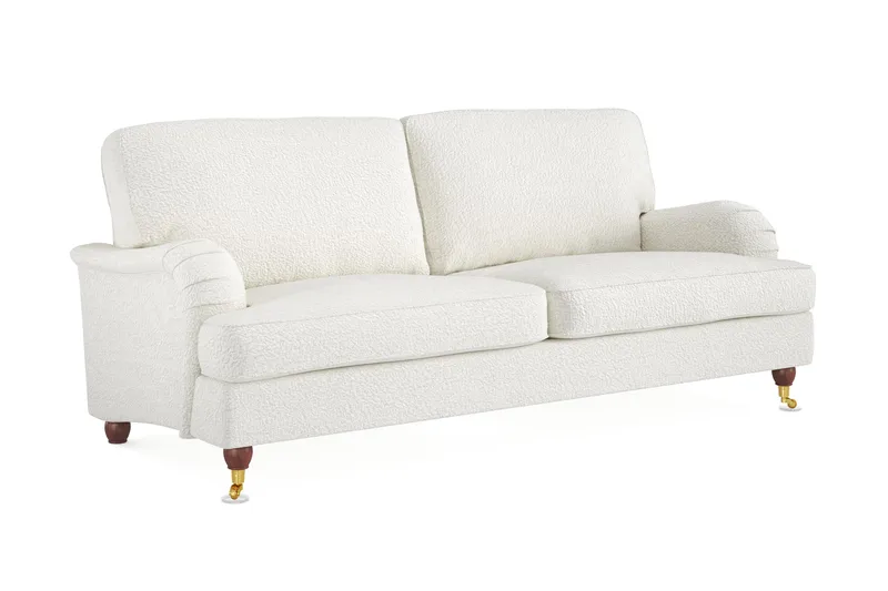 Howard Lyx 3-personers Sofa i Bouclé - Hvid - Møbler - Sofaer - Howard sofa