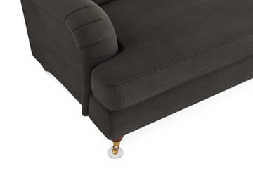Howard Lyx 3-personers Manchestersofa - Mørkegrå - Møbler - Sofaer - Howard sofa